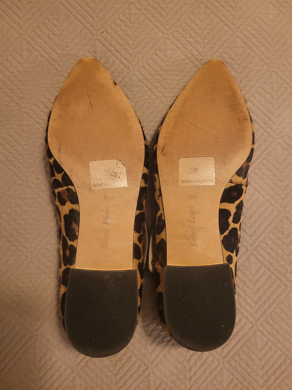 Essex Lane Leopard Mary Janes - Picture 3 of 4